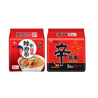 农心辣白菜辛拉面袋装方便面