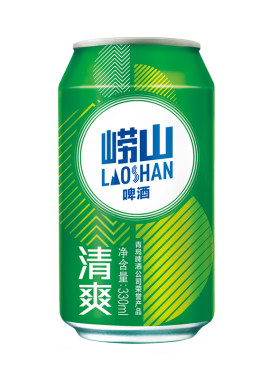 青岛崂山啤酒清爽330ml*20罐