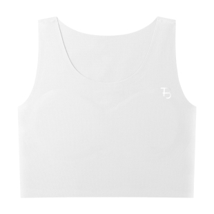 宝塔宝塔束胸内衣春季无痕冰皮大胸显小隐形背心女防下垂运动防震