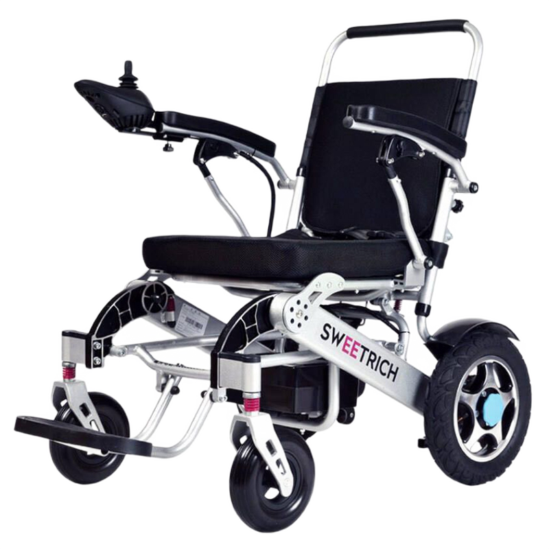 德国斯维驰电动轮椅008轻便折叠锂电池携带方便老年残疾人代步车