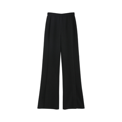 立体分割显瘦开叉喇叭神裤