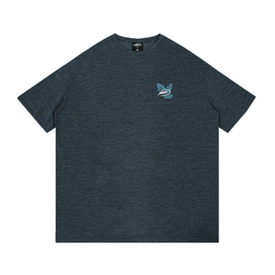 NICEID NICE和平鸽运动速干短袖遇水显影宽松篮球圆领训练T恤