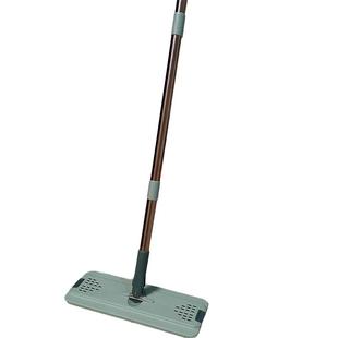 刮刮乐拖把杆替换配件平板拖把单杆平托墩布一体伸缩杆替换布