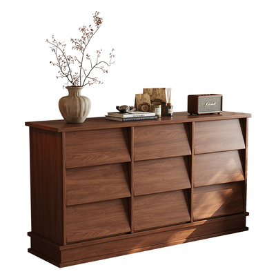 法莎蒂靠墙中古风九斗柜