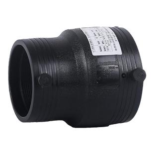 PE电熔管件异径直通电容接头110钢丝网骨架管电热熔200套筒燃气管