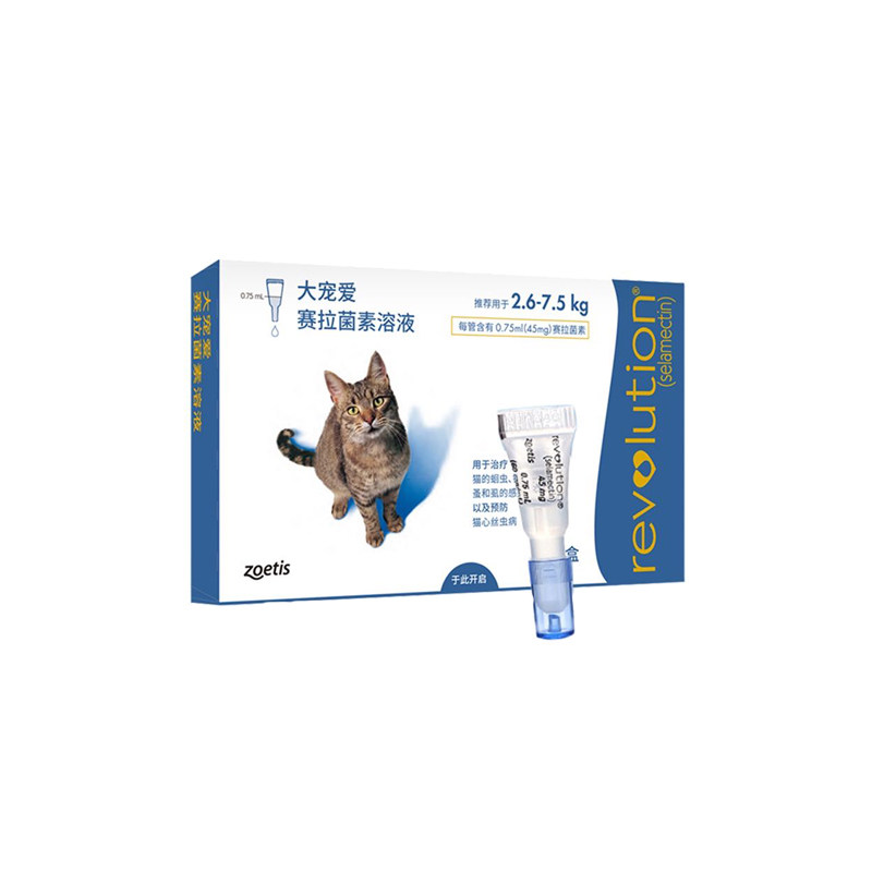 大宠爱猫咪体内外驱虫药滴剂