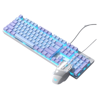 【十年老店】狼蛛机械键鼠套装