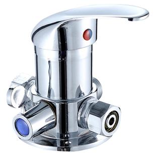 太阳能热水器混水阀冷热水龙头淋浴花洒配件大全混合阀带上水开关