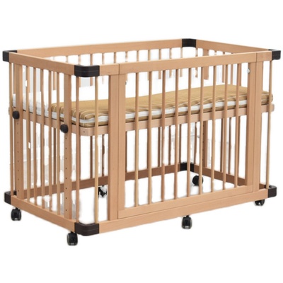 Jollybaby德国榉木婴儿床bb床