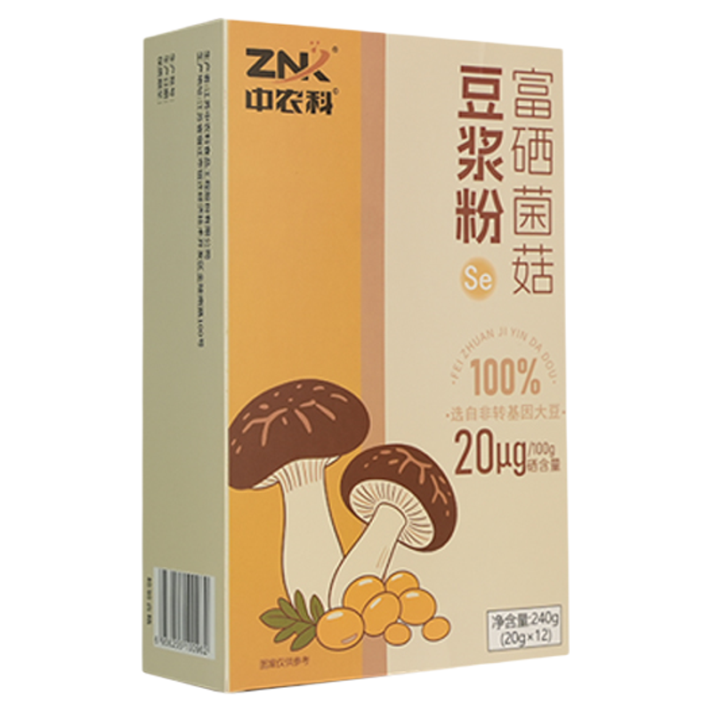 中农科富硒菌菇非转基因豆浆粉
