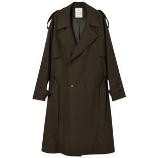 【储格】2026新款风衣男中长款春秋季上衣老钱高级感猎装大衣外套