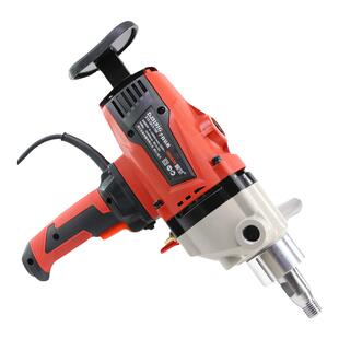 鼎坚水钻机无水封无铜管手持式金刚石空调打孔机干打调速扩孔钻机