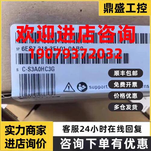 议价西门子6ES7318-3EL01-0AB0/OABO S7-300 CPU319-3PN/DP中央处