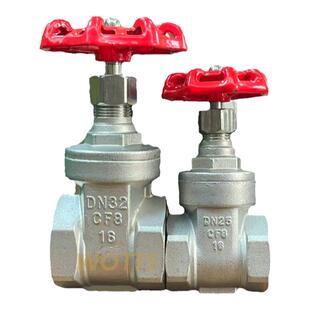 不锈钢闸阀Z15W-16P表前阀磁性密封塘沽阀门良工沪工螺纹丝扣兢坦