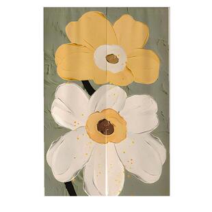 多巴胺门帘隔断帘家用免打孔帘子卧室房间厨房遮挡帘隔断布艺挂帘