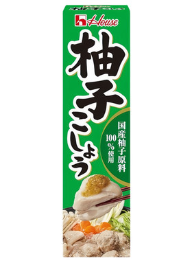 日本进口好侍柚子辣椒酱胡椒酱