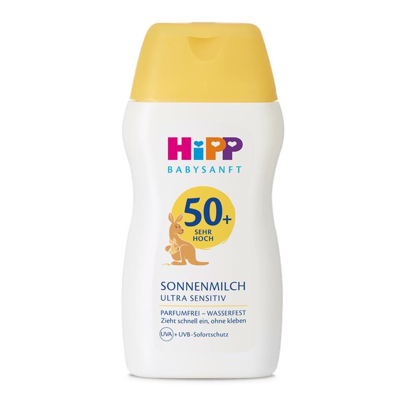 【新鲜效期】HiPP喜宝夏季防晒霜SPF50+温和低敏清爽宝宝UV50ml