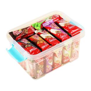 雀巢脆脆鲨巧克力威化饼干30条装网红休闲食品散装零食办公室