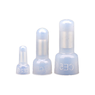 CE-1/2/5X奶嘴咀压线帽铜芯快速并接线帽电线短接线器绝缘闭端子