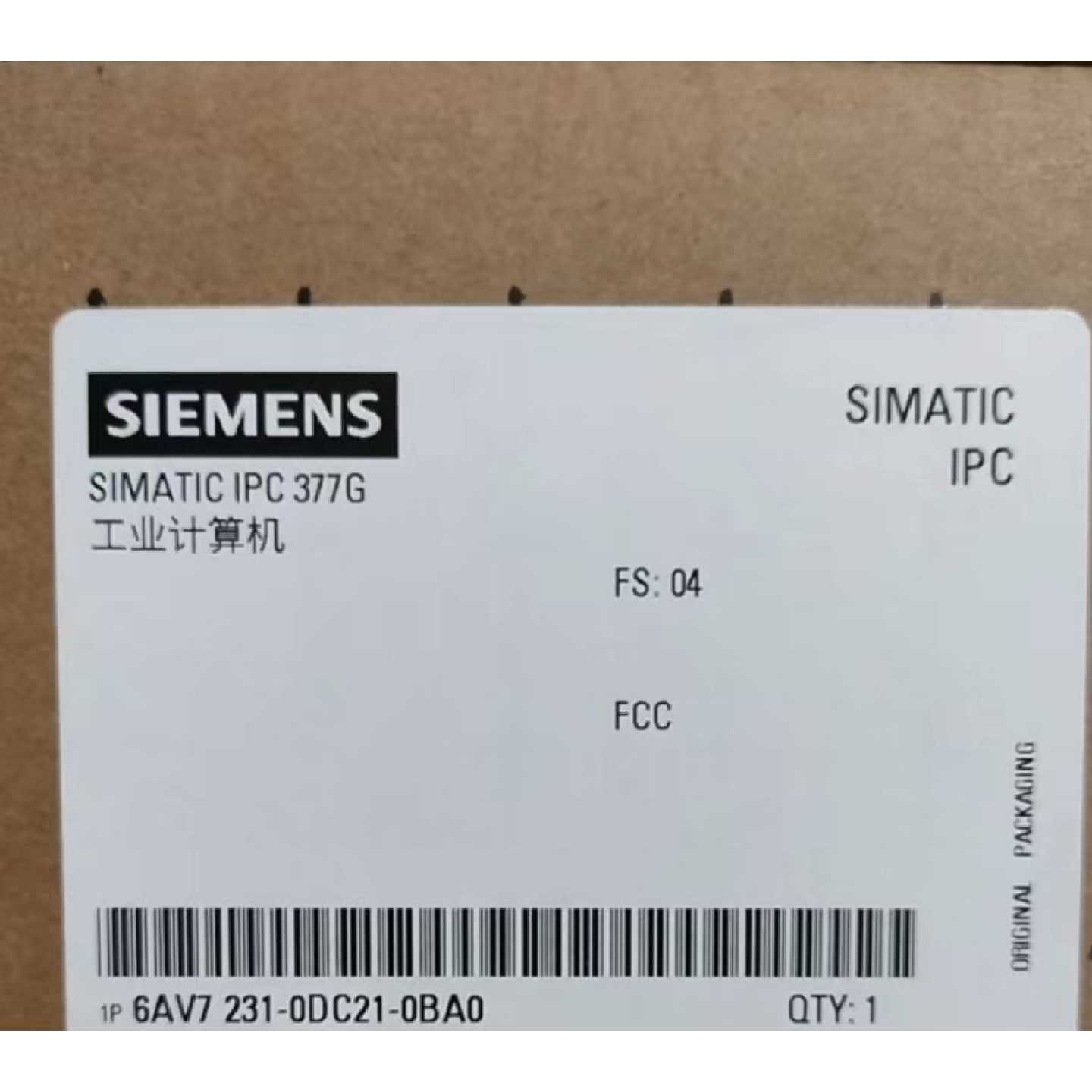 议价6AV7231-0CC31-0BA0西门子原装工控屏6AV7231-0CC31-0BA0