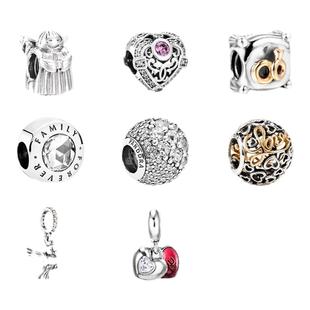 [特价秒杀孤品!]Pandora/潘多拉全新女925银diy串珠集合珠子