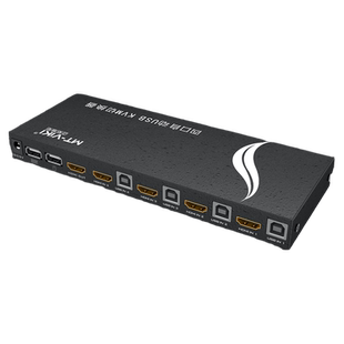 迈拓维矩MT-HK401自动kvm切换器hdmi四口usb电脑切屏显示键鼠共享 4口hdmi usb电脑切屏显示器打印机4进1出