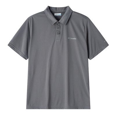 哥伦比亚快干短袖男26夏季新款户外休闲运动T恤翻领POLO衫AJ3614