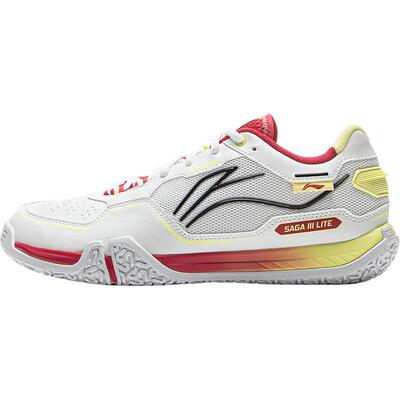 【正品】李宁羽毛球鞋 贴地飞行III LITE 男女同款透气减震训练鞋