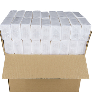 抽纸整箱批家庭装餐巾纸中包原木纸巾家用纸卫生纸擦手100包