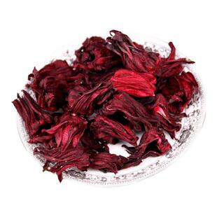 花草茶云南玫瑰茄茶 洛神花干洛神花罐装瓶装50g 酸梅汤原料