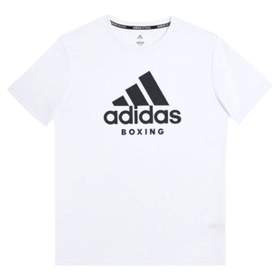 Adidas阿迪达斯男款 夏季logo字母印花透气日常舒适运动短袖T恤