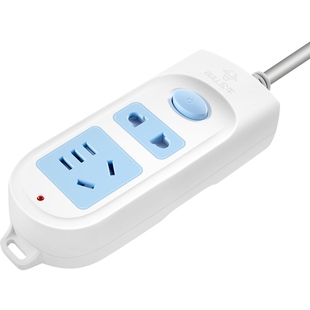 公牛插座小插排插线板微型迷你小型带线5米排查电源延长拖接线板