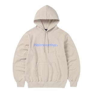 thisisneverthat®T-Logo LT Hoodie新款纯色字母印花连帽卫衣