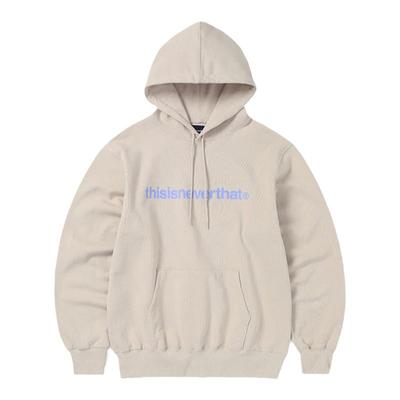 thisisneverthat®T-Logo LT Hoodie新款纯色字母印花连帽卫衣