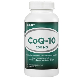 gnc健安喜原装进口辅酶ql0素q10软胶囊心脏保健品200mg60粒正品