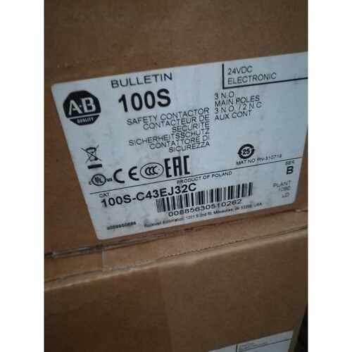 议价AB安全接触器100S-C43EJ32C 100-C43E*00 100-C43EJ01 全新原