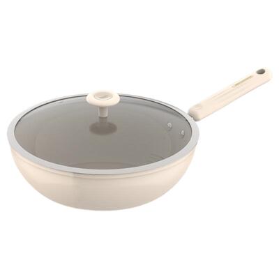 ASD爱仕达钛陶不粘炒锅有钛不粘锅煎炒两用CL32V9Q【无副耳】