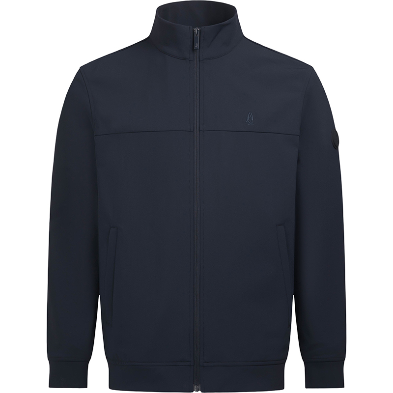 【复合空气层】暇步士男装2025秋季新款保暖绒感立领行政夹克外套