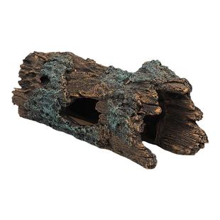 鱼缸乌龟缸仿真树皮爬宠晒台爬台装饰造景鱼虾繁殖窝躲避洞小摆件