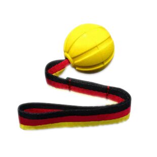 训狗马犬玩具球耐咬训练逗狗星际球训狗实心绳球泡沫弹力金毛德牧