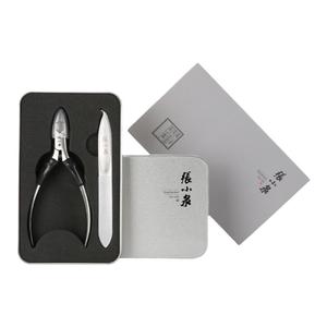 张小泉鹰嘴钳不锈钢牛角钳厚趾甲钳修脚指甲锉剪指甲刀套装工具
