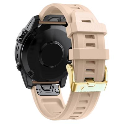 适用garmin佳明fenix8快拆表带飞耐时fenix7S/6S/pro/Fenix5Spius本能2S/descent mk2s/mk3i替换硅胶腕带20mm