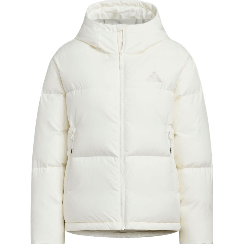 adidas阿迪达斯女子运动训练保暖连帽羽绒服外套KC5947