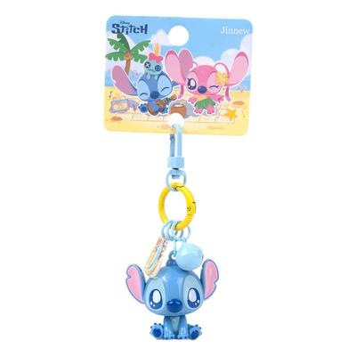 YUYI正版联名史迪奇安琪小金公仔三人萌粒车钥匙扣书包包挂件礼物