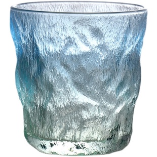 ins风酒店漱口杯冰川玻璃简约牙刷杯套装家用情侣刷牙杯洗漱牙杯