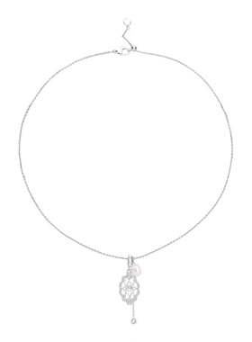 TWINSLULU高级感珠珠镂空项链