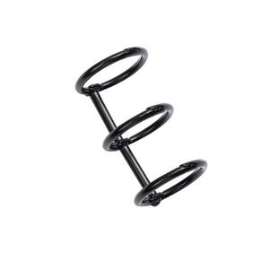 书环台挂历DIY相册活页圈活页笔记本装订铁环卡片圈扣开口圈3环A5 A6手账本标准孔收纳工具