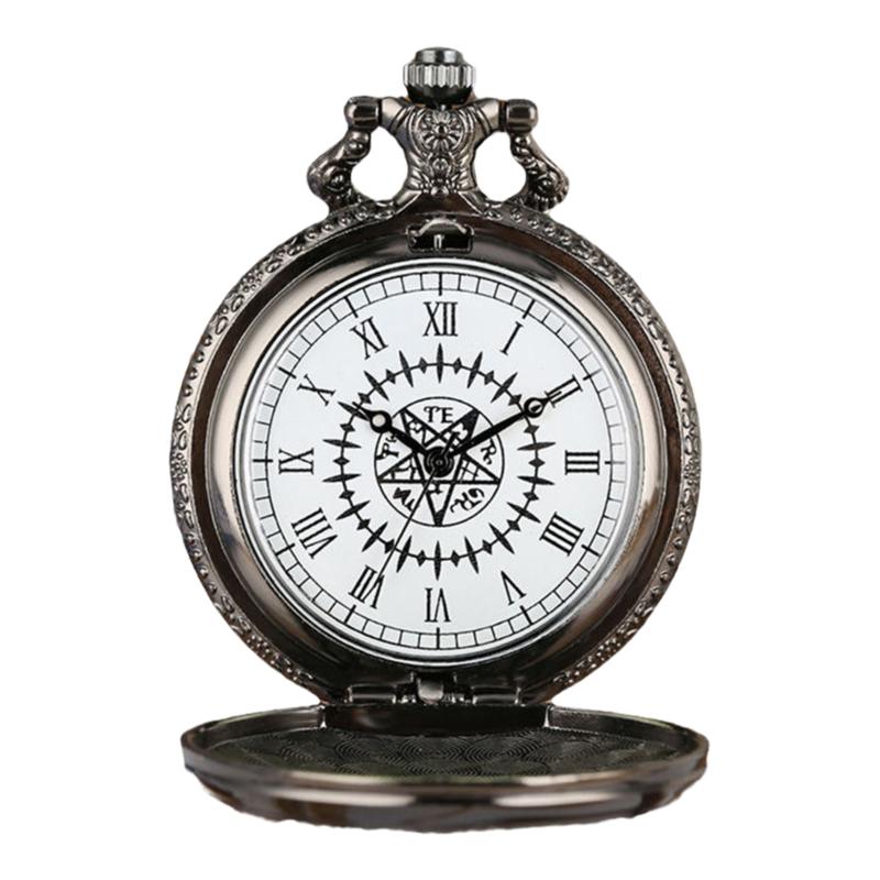 黑执事同款怀表夏尔塞巴斯蒂安契约奥多之眼大号夜光动漫怀表复古