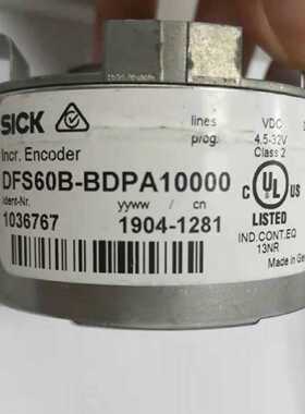 议价德国西克SICK编码器DFS60B-BDPA10000 可编程型 空心轴 高脉