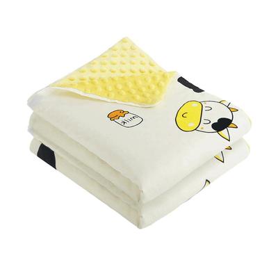 婴儿宝宝被套被罩豆豆绒亲肤A类